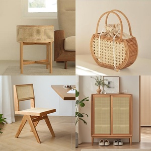 Maille ouverte de sangle de rotin naturel de première classe <span class=keywords><strong>au</strong></span> <span class=keywords><strong>mètre</strong></span> pour la réparation de meubles - Product Image 5