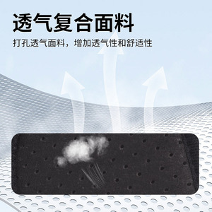 Orthèse pour pied tombant, attelle de soutien à tension réglable pour la rééducation et le soulagement de la fasciite plantaire - Product Image 5