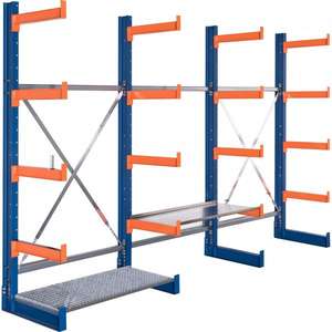 מתלה מתכוונן נייד ידיות מדף מזרן חיצוני תעשייתי מדפים אנכיים מדפים אנכיים עץ - Product Image 1