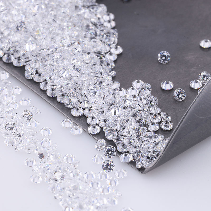 1ct/Bag Melee Lab-Grown Diamonds Small Size DEF VVS/VS  Synthetic Diamond Price Per Carat Loose Lab Diamonds