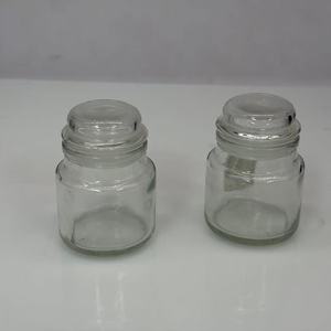 Mini Zylindrische Klare Glasgläser mit Original-Glasdeckeln für Getränke und Kleine Lebensmittelverpackungen - Product Image 6