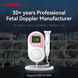 <span class=keywords><strong>Doppler</strong></span> fœtal portable électrique CONTEC10B <span class=keywords><strong>avec</strong></span> détection d'<span class=keywords><strong>échographie</strong></span> précise, écran LCD de 1,77 pouces, garantie d'un an - Product Image 5