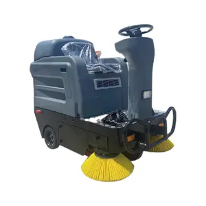 CleanHorse M3 small mechanical broom concrete street parking lot sweeper machine for sale