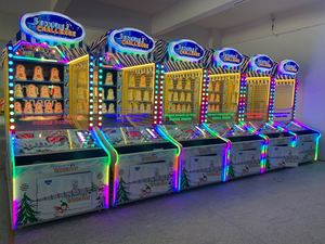 Máquina de Juego Arcade Operada con Monedas, Desafío del Muñeco de Nieve, Lanzamiento de Pelotas, Máquina de Diversión <span class=keywords><strong>para</strong></span> Niños y Adultos en Centros de Entretenimiento Familiar - Product Image 4