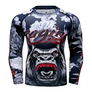 Cody Lundin Logo BJJ MMA GYM Work Out Compression Rashguard Men Exercise 3D Fitness Tights Bodybuild Cross Fit Long <strong>Tops</strong> - Product Image 1
