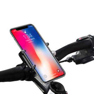 GUB PRO1 Support universel pour téléphone de bicyclette MTB Mountain Bike Motorcycle Handlebar Clip Stand for 3.5 "to 7.15" Smartphones - Product Image 1