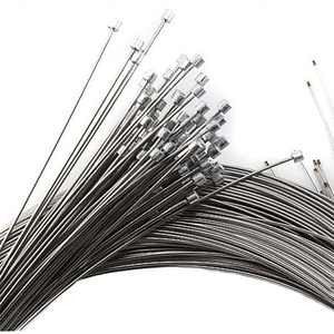Línea de freno de engranaje fijo para bicicleta de montaña o carretera, Cable interno <span class=keywords><strong>galvanizado</strong></span> - Product Image 4