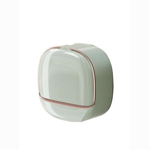 Portasapone <span class=keywords><strong>da</strong></span> Parete Moderno di Lusso in Plastica con Drenaggio, Installazione Senza Foratura - Product Image 5