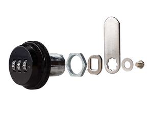 Serrure à combinaison à code, serrure à came codée, serrure à code <span class=keywords><strong>pour</strong></span> armoire, tiroir, boîte <span class=keywords><strong>aux</strong></span> <span class=keywords><strong>lettres</strong></span>, casier, code à 3 chiffres - Product Image 4