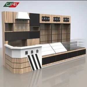 CIRI Smoke Store Glass Display Showcase Smoke Shop Display Case With Led Light Dispensary Tobacco Shop Display Furniture