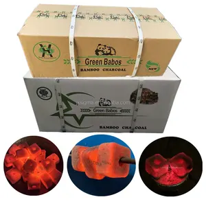 Di alta qualità non causa mal di testa 100% naturale BABOS verde carbone narghilè shisha bbq