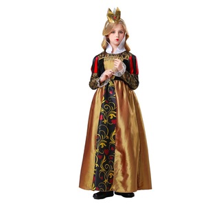 Disfraz de reina de corazones de Yi Xiaoyi para niñas, vestido de Cosplay de Halloween, traje para actuación en escenario - Product Image 5