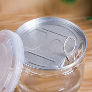 Custom <b>Food</b>-Grade <b>PET</b> Plastic <b>Container</b> <b>for</b> Dry <b>Food</b> Spices Nuts Cookie Peanut Butter Honey <b>Storage</b> Easy Open Lid (BPA Free) - Product Image 6