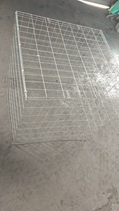 Factory Supply Foldable Welded Chicken <b>Rabbit</b> Cage, Collapsible Weld <b>Wire</b> Pet Cage for Farm Poultry Breeding - Product Image 2