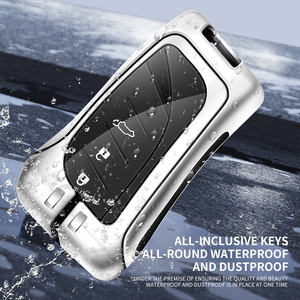 Funda de cuero de aleación de Zinc con logotipo de coche personalizado para <span class=keywords><strong>Lexus</strong></span> <span class=keywords><strong>NX</strong></span> ES <span class=keywords><strong>UX</strong></span> US RC LX GX IS RX 200 <span class=keywords><strong>250H</strong></span> 350H LS 450H 260H 300H UX200 - Product Image 5