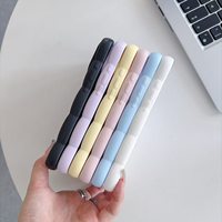Coque de protection souple en TPU 3D effet grille, couleur bonbon, directement de l'usine, pour iPhone 15 16 17 18 Pro Max