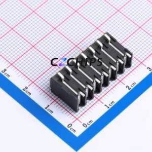 JL212R-SMT-35007BP1 Spring Terminal Block SMD,P=3.5mm Connector ( Construction: 1x7P )( Pitch: 3.5mm )( Color: Black ) - Product Image 2