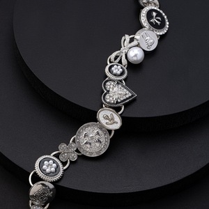 Juego <span class=keywords><strong>de</strong></span> Joyería <span class=keywords><strong>de</strong></span> Lujo con Cristales <span class=keywords><strong>de</strong></span> Pantera, Collar con Colgante <span class=keywords><strong>de</strong></span> Corazón <span class=keywords><strong>de</strong></span> Zafiro Azul Real y Aretes <span class=keywords><strong>de</strong></span> Diamantes <span class=keywords><strong>de</strong></span> Imitación para Mujer - Product Image 2