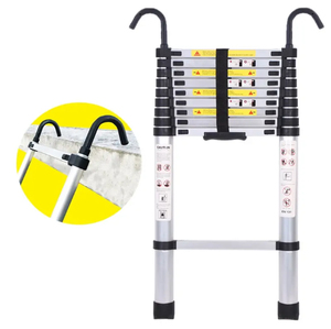 En 131 tiêu chuẩn xách tay nhôm Kính thiên văn thang 150kg công suất dễ dàng mang theo Cửa hàng bao gồm móc cực Phụ kiện cho hộ gia đình - Product Image 3