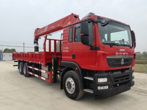 Camion-grue diesel 6x4 de 14 tonnes avec flèche hydraulique à 5 sections, camion-grue mobile à vendre, neuf - Product Image 2