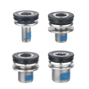Pernos M8/10/12/15 con Anillo de Bloqueo de Rosca para Bicicleta, Cuadro Cuadrado Sello de biela estriada B.B. Tornillos de Montaje con Ranura Hexagonal - Product Image 3