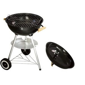 Parrilla de carbón para barbacoa de <span class=keywords><strong>18</strong></span> pulgadas con mango de madera de 3/4 patas para patio al aire libre, Picnic, Camping, barbacoa, hervidor de agua - Product Image 4