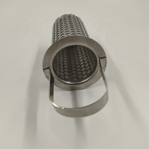 Pantallas de acero inoxidable para coladores en Y de presión media con componentes de motor de filtro plisado - Product Image 3