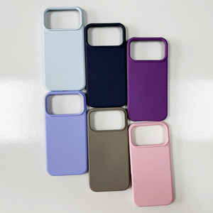 เคสโทรศัพท์ซิลิโคนเหลวกันรอยนิ้วมือแบบด้าน ป้องกันแรงกระแทก สำหรับ <span class=keywords><strong>iPhone</strong></span> 17 <span class=keywords><strong>Pro</strong></span> <span class=keywords><strong>Max</strong></span> สีพื้นนุ่ม ป้องกันด้านหลัง - Product Image 4