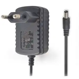 Alimentatore di commutazione Ac Dc 12.5V 12 v5a 12Vdc 12.0V con certificato Bi 12V 1A 1.5A 2A 3A EU adattatore di alimentazione per TV box