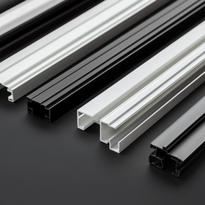 Profilé UPVC personnalisé extrudé en <span class=keywords><strong>PVC</strong></span>, latte de panneau mural vertical, revêtement en vinyle, fabricant de profilés en plastique pour l'extérieur de la maison - Product Image 4