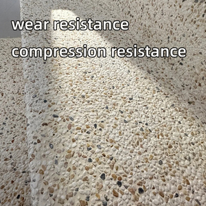 Wear-Resistant <strong>Resin</strong> Washed Stone Aggregate Bonded System Residential Driveway <strong>Backyard</strong> Patio Landscape Decoration Coating - Product Image 2