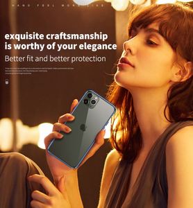 Marco de Metal de vidrio templado transparente HD, protección de doble cara, funda magnética para teléfono <span class=keywords><strong>360</strong></span> para <span class=keywords><strong>iPhone</strong></span> 12 11 Pro Max XS XR <span class=keywords><strong>SE</strong></span> - Product Image 4