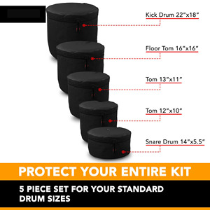 กระเป๋ากลองขนาด14X5.5นิ้วกระเป๋ากลองชุดเครื่องเคาะกระเป๋ากระเป๋าเคสนุ่มมือกลองการขนส่งที่เก็บในระยะยาว - Product Image 2