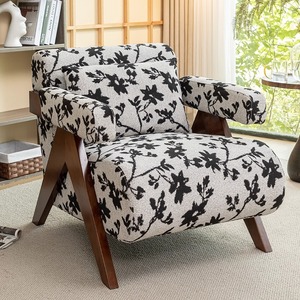 Sillones Ergonómicos para Sala de Estar, Sofá Individual, Sillón Ocasional para Sala de Estar, Estilo Mediados de Siglo - Product Image 5