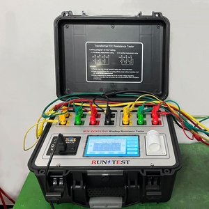 בודק התנגדות <span class=keywords><strong>DC</strong></span> לסלילי שנאים תלת פאזיים, שנאים להפצה בדיוק גבוה של 0.2% - Product Image 1