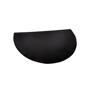 <b>Fire</b> Pit Rug Oval 24x42 Inches Fireproof Non-Slip Indoor Fireplace <b>Mat</b> Modern Style - Product Image 2