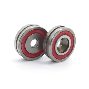 Rodamiento de Bolas de Ranura Profunda No Estándar de Suministro Directo de Fábrica 688RS, Anillo Exterior de Ranura Única con Orificio Avellanado y Tapa Roja - Product Image 3