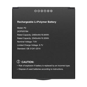 Batería de Repuesto de Litio para POS para Terminal POS Sunmi P2, Batería de 7.6V 2540mAh - Product Image 1