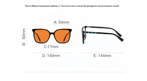 Montura Óptica Sunray Design, Venta Directa de Fábrica en China, Lentes Anaranjadas con Bloqueo de Luz Azul para Hombre y Mujer, Montura Duradera TR90 - Product Image 3