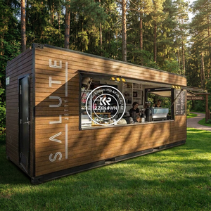 Cucina Modulare Personalizzata in Container da 20ft/40ft, Caffetteria Mobile, Bar e Food Truck Completamente Attrezzati, Pronti per l'Uso Esterno e Chiavi in Mano - Product Image 1