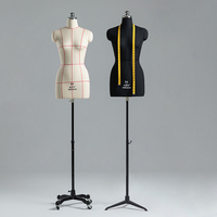 Mannequin de couturière en taille féminine, mannequin de couture pour robe, mannequin de couture pour femme, demi-corps