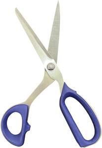 Ciseaux de couture en acier inoxydable avec poignées en plastique de 10 pouces, ciseaux de tailleur - Product Image 3