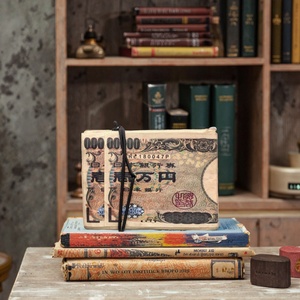 Boshiho Bifold Vintage Genuine Leather Slim <b>RFID</b> <b>Blocking</b> Multi-Function <b>Wallet</b> Credit Card Holder Dollar Purse No Closure 3 40G - Product Image 2