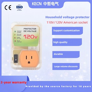 เต้ารับป้องกันไฟกระชาก 120V แบบอเมริกัน สำหรับป้องกันฟ้าผ่า ใช้ได้กับอุปกรณ์อุตสาหกรรม/อิเล็กทรอนิกส์ - Product Image 4