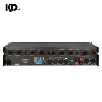 Amplificateur de puissance numérique de classe D à 4 canaux, 4 ohms, 1300 W RMS, boîtier métallique, montage en rack 2U, pour système de sonorisation de scène extérieure