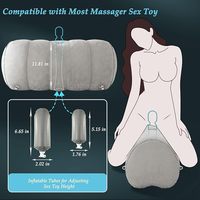 Coussin gonflable pour le sexe, kit BDSM avec menottes, sangle croisée, pinces à tétons, jouets sexuels pour adultes pour usage anal/vaginal, vente en gros