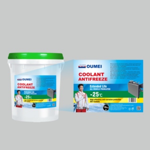 OM <span class=keywords><strong>Precio</strong></span> de Fábrica OUMEI Líquido <span class=keywords><strong>Refrigerante</strong></span> Anticongelante -25 18KG a Granel para Sistema de Refrigeración de Radiadores de Camiones Automotrices Punto de Ebullición - Product Image 1