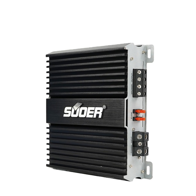 Suoer CB-800D-C Car Amplifier Class d Mono 2400w Car Power Monoblock Car Power Amplifier