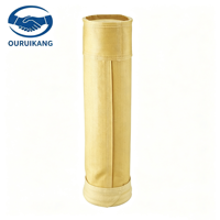 Sac filtrant ignifuge P84 personnalisé, résistant aux hautes températures (température de fonctionnement continue de 240°C), pour dépoussiérage industriel