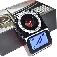 Détecteur de caméra cachée, détecteur anti-espion amélioré avec écran LCD, dispositif de suivi GPS sans fil par signal RF, dispositif d'écoute clandestine CC309